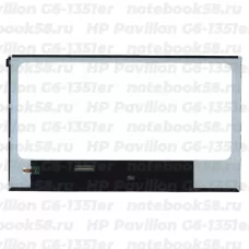 Матрица для ноутбука HP Pavilion G6-1351er (1366x768 HD) TN, 40pin, Глянцевая