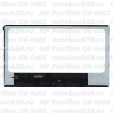 Матрица для ноутбука HP Pavilion G6-1a65 (1366x768 HD) TN, 40pin, Глянцевая