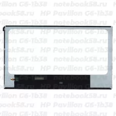 Матрица для ноутбука HP Pavilion G6-1b38 (1366x768 HD) TN, 40pin, Глянцевая