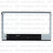 Матрица для ноутбука HP Pavilion G6-1c41 (1366x768 HD) TN, 40pin, Глянцевая