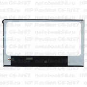 Матрица для ноутбука HP Pavilion G6-1d67 (1366x768 HD) TN, 40pin, Глянцевая