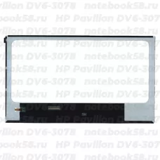 Матрица для ноутбука HP Pavilion DV6-3078 (1366x768 HD) TN, 40pin, Глянцевая