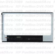 Матрица для ноутбука HP Pavilion DV6-3089 (1366x768 HD) TN, 40pin, Глянцевая