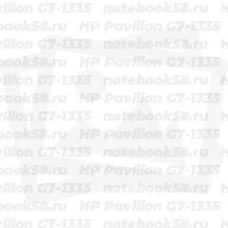Матрица для ноутбука HP Pavilion G7-1335 (1600x900 HD+) TN, 40pin, Матовая