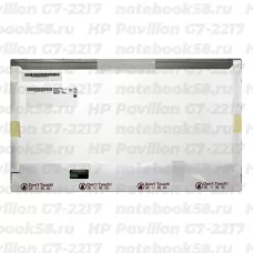 Матрица для ноутбука HP Pavilion G7-2217 (1600x900 HD+) TN, 40pin, Матовая