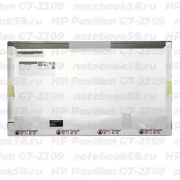 Матрица для ноутбука HP Pavilion G7-2309 (1600x900 HD+) TN, 40pin, Матовая
