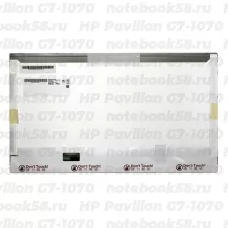 Матрица для ноутбука HP Pavilion G7-1070 (1600x900 HD+) TN, 40pin, Матовая