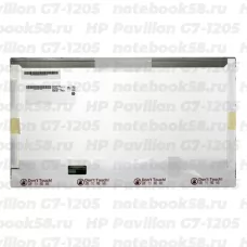 Матрица для ноутбука HP Pavilion G7-1205 (1600x900 HD+) TN, 40pin, Матовая