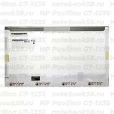 Матрица для ноутбука HP Pavilion G7-1235 (1600x900 HD+) TN, 40pin, Матовая