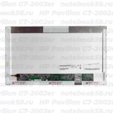 Матрица для ноутбука HP Pavilion G7-2002er (1600x900 HD+) TN, 40pin, Матовая