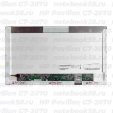 Матрица для ноутбука HP Pavilion G7-2070 (1600x900 HD+) TN, 40pin, Матовая