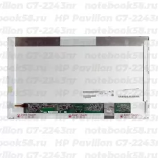 Матрица для ноутбука HP Pavilion G7-2243nr (1600x900 HD+) TN, 40pin, Матовая