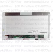 Матрица для ноутбука HP Pavilion G7-1077sr (1600x900 HD+) TN, 40pin, Матовая