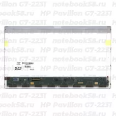 Матрица для ноутбука HP Pavilion G7-2231 (1600x900 HD+) TN, 40pin, Матовая