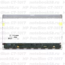 Матрица для ноутбука HP Pavilion G7-1017 (1600x900 HD+) TN, 40pin, Матовая