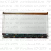 Матрица для ноутбука HP Pavilion G7-2279 (1600x900 HD+) TN, 40pin, Матовая