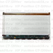 Матрица для ноутбука HP Pavilion G7-1200er (1600x900 HD+) TN, 40pin, Матовая