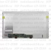 Матрица для ноутбука HP Pavilion G7-1399 (1600x900 HD+) TN, 40pin, Глянцевая