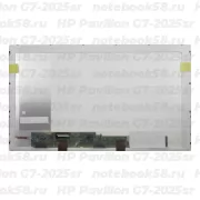 Матрица для ноутбука HP Pavilion G7-2025sr (1600x900 HD+) TN, 40pin, Глянцевая