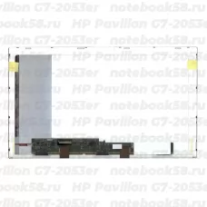 Матрица для ноутбука HP Pavilion G7-2053er (1600x900 HD+) TN, 40pin, Глянцевая
