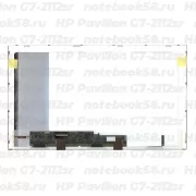 Матрица для ноутбука HP Pavilion G7-2112sr (1600x900 HD+) TN, 40pin, Глянцевая