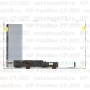 Матрица для ноутбука HP Pavilion G7-2131 (1600x900 HD+) TN, 40pin, Глянцевая