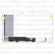 Матрица для ноутбука HP Pavilion G7-2277sr (1600x900 HD+) TN, 40pin, Глянцевая