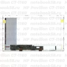 Матрица для ноутбука HP Pavilion G7-1160 (1600x900 HD+) TN, 40pin, Глянцевая