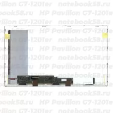 Матрица для ноутбука HP Pavilion G7-1201er (1600x900 HD+) TN, 40pin, Глянцевая