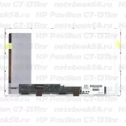 Матрица для ноутбука HP Pavilion G7-1311nr (1600x900 HD+) TN, 40pin, Матовая