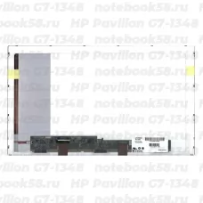 Матрица для ноутбука HP Pavilion G7-1348 (1600x900 HD+) TN, 40pin, Матовая