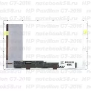 Матрица для ноутбука HP Pavilion G7-2016 (1600x900 HD+) TN, 40pin, Матовая