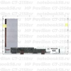 Матрица для ноутбука HP Pavilion G7-2158sr (1600x900 HD+) TN, 40pin, Матовая