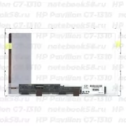 Матрица для ноутбука HP Pavilion G7-1310 (1600x900 HD+) TN, 40pin, Матовая