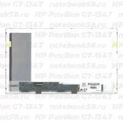 Матрица для ноутбука HP Pavilion G7-1347 (1600x900 HD+) TN, 40pin, Матовая