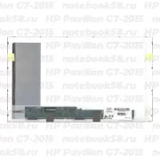 Матрица для ноутбука HP Pavilion G7-2015 (1600x900 HD+) TN, 40pin, Матовая