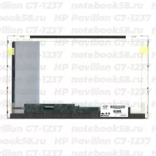 Матрица для ноутбука HP Pavilion G7-1237 (1600x900 HD+) TN, 40pin, Матовая