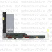 Матрица для ноутбука HP Pavilion G7-2144 (1600x900 HD+) TN, 40pin, Матовая