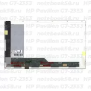 Матрица для ноутбука HP Pavilion G7-2353 (1600x900 HD+) TN, 40pin, Матовая