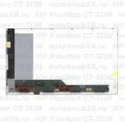 Матрица для ноутбука HP Pavilion G7-1328 (1600x900 HD+) TN, 40pin, Матовая