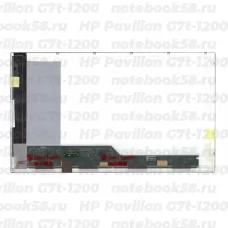 Матрица для ноутбука HP Pavilion G7t-1200 (1600x900 HD+) TN, 40pin, Матовая