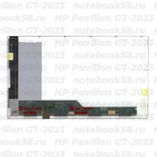 Матрица для ноутбука HP Pavilion G7-2023 (1600x900 HD+) TN, 40pin, Матовая