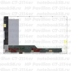 Матрица для ноутбука HP Pavilion G7-2114er (1600x900 HD+) TN, 40pin, Матовая