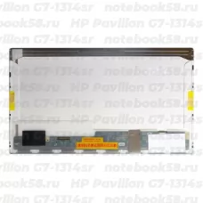 Матрица для ноутбука HP Pavilion G7-1314sr (1600x900 HD+) TN, 40pin, Глянцевая