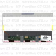 Матрица для ноутбука HP Pavilion G7-1328 (1600x900 HD+) TN, 40pin, Матовая