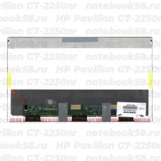 Матрица для ноутбука HP Pavilion G7-2250nr (1600x900 HD+) TN, 40pin, Матовая