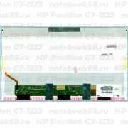 Матрица для ноутбука HP Pavilion G7-1223 (1600x900 HD+) TN, 40pin, Глянцевая