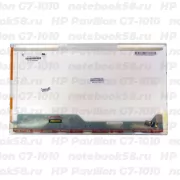 Матрица для ноутбука HP Pavilion G7-1010 (1600x900 HD+) TN, 40pin, Глянцевая