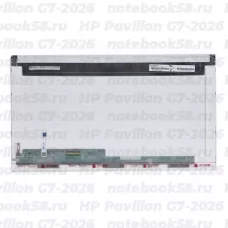 Матрица для ноутбука HP Pavilion G7-2026 (1600x900 HD+) TN, 40pin, Матовая