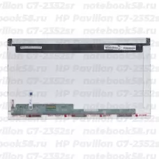 Матрица для ноутбука HP Pavilion G7-2352sr (1600x900 HD+) TN, 40pin, Матовая